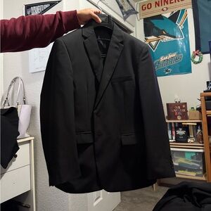 Fellini Uomo Men’s Blazer 38/40 Slim fit black!